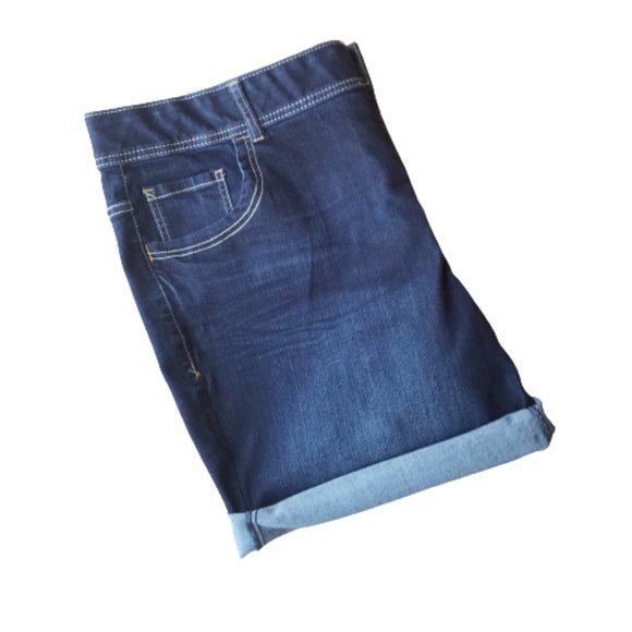 Lane Bryant Pants - Lane Bryant Tighter Tummy Fit Denim Bermuda Short